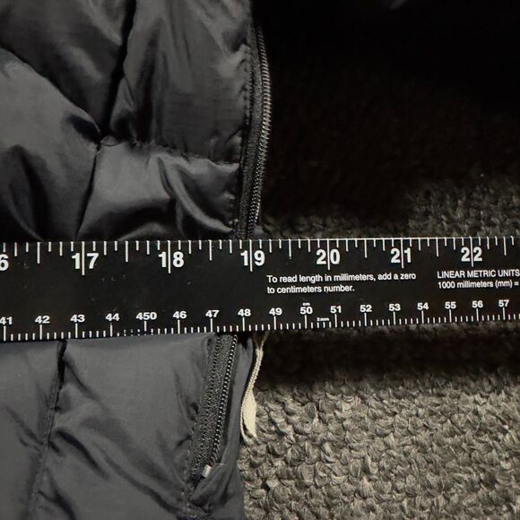 Lands’ End Women’s S Black Down Puffer Jacket Quilted Winter Coat - Picture 5 of 6